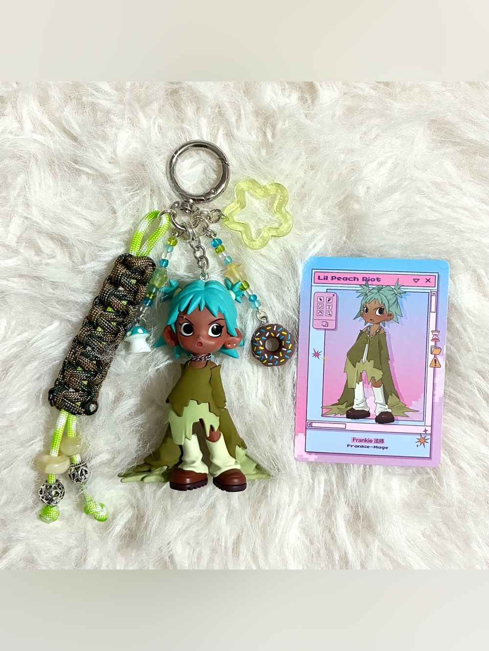 Lil Peach Riot x Loading! - Frankie Mage
Handmade Bag Charm